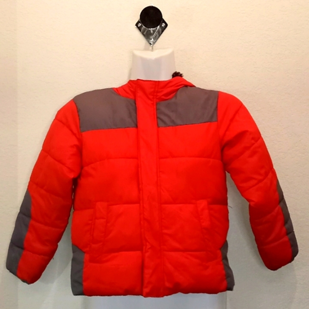 Wonder Nation Puffer Coat - Size 4-5